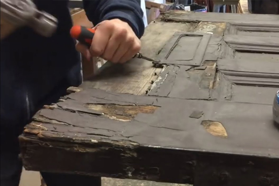 San Carlos-wooden-door-repair