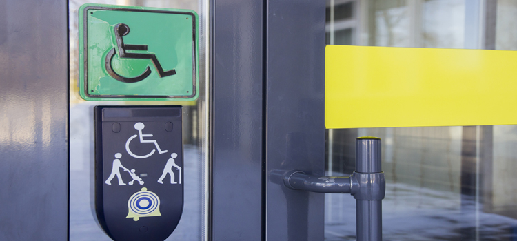 automatic handicap door opener in San Carlos