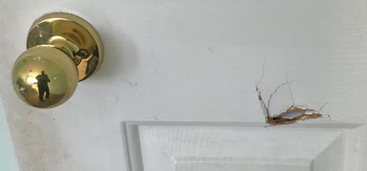 interior door hole repair San Carlos
