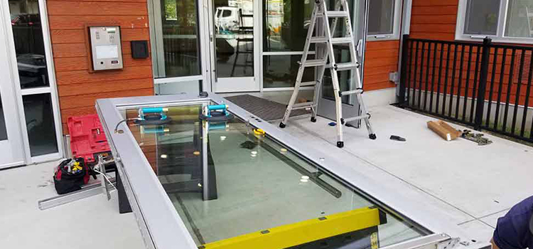 storefront door glass replacement San Carlos